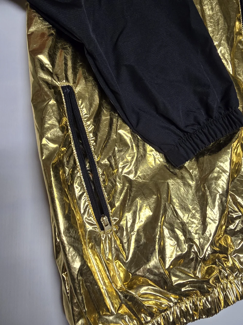 NWT New Balance Athletics Podium Shine Windbreaker Jacket